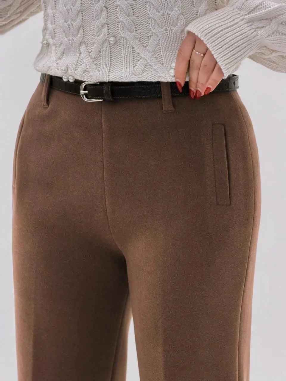 3713-شلوار نیم بگ فوتر